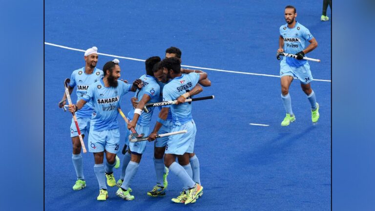 The Indian men's hockey team