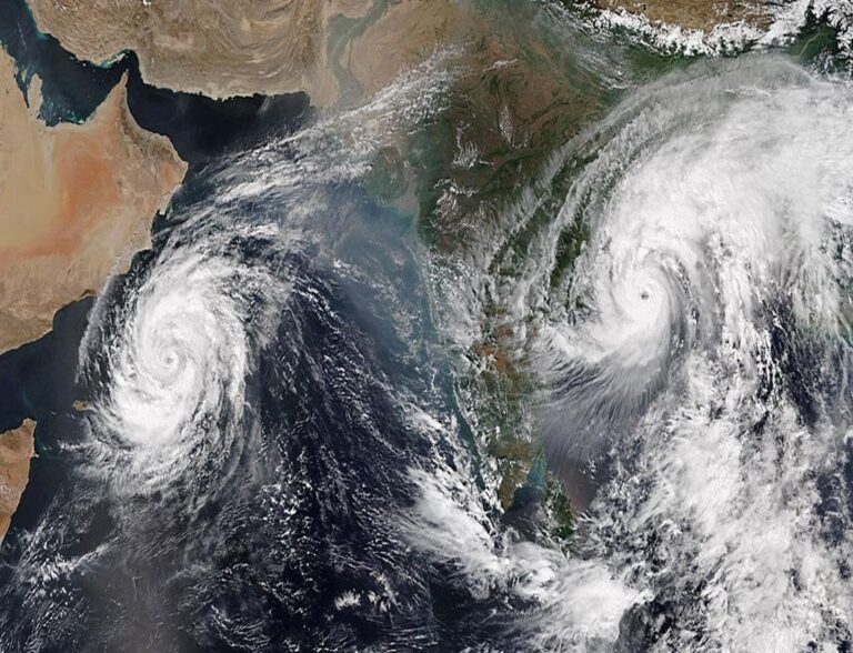 India's first cyclone in this year