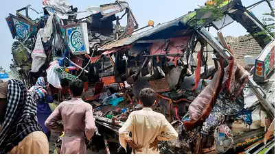 Bus Accident In Pakistan