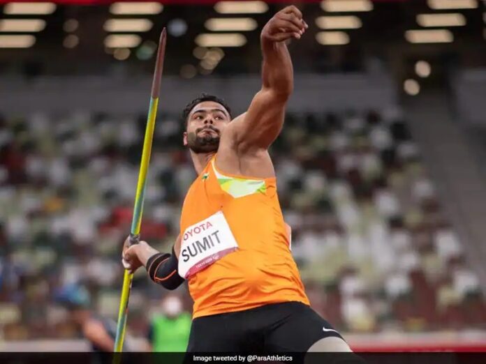 Javelin thrower Sumit Antil breaks world record, wins gold at Tokyo