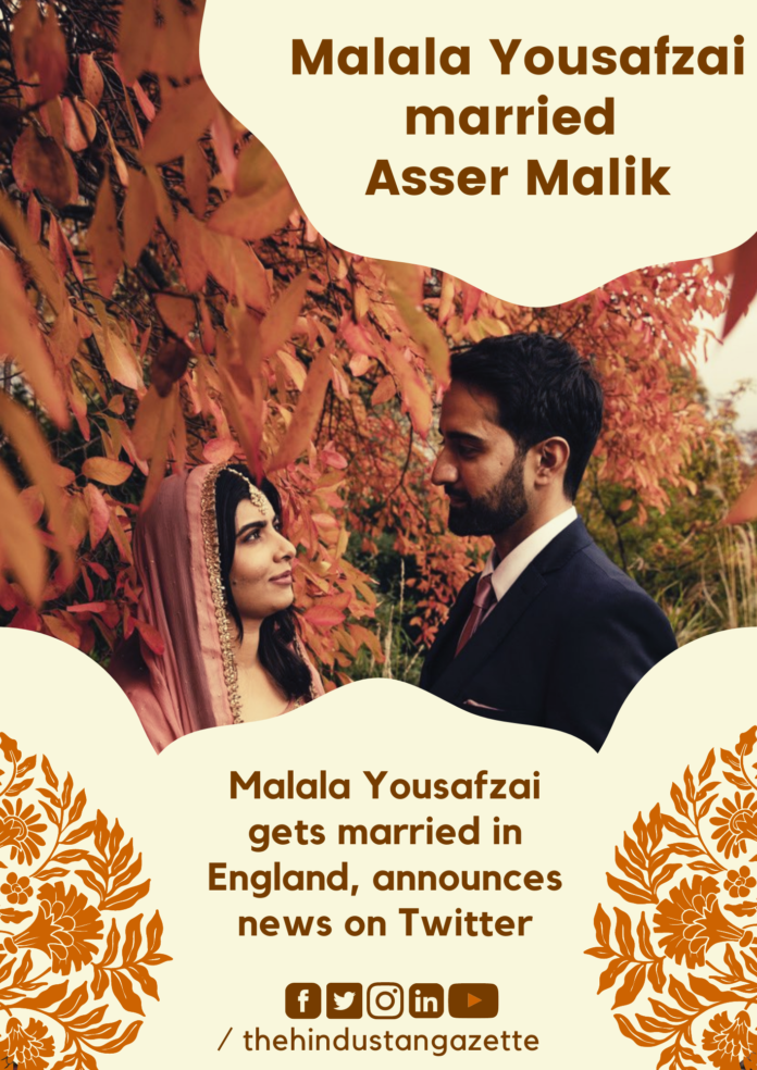 Malala Yousafzai marries Aseer Malik in a 'small nikah ceremony' in UK