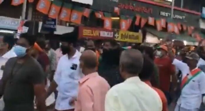Kerala BJP workers booked for raising Anti-Muslim hate slogans