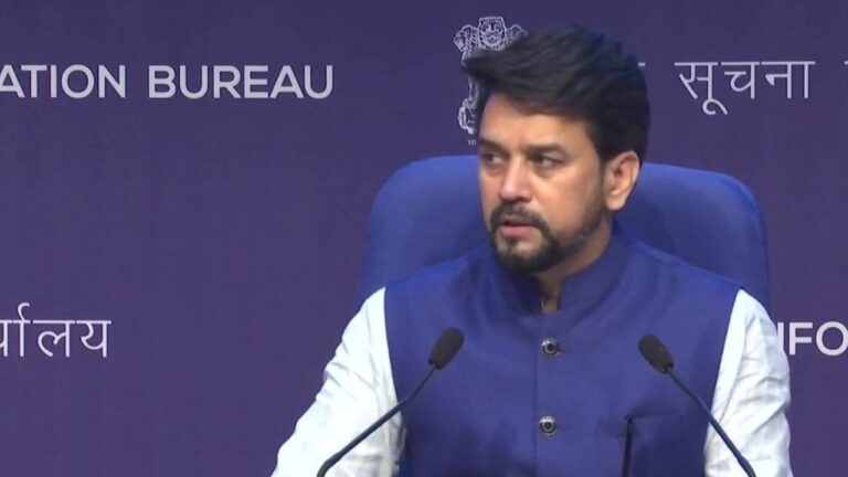 Websites, YouTube channels, conspiring against India to be blocked: Anurag Thakur