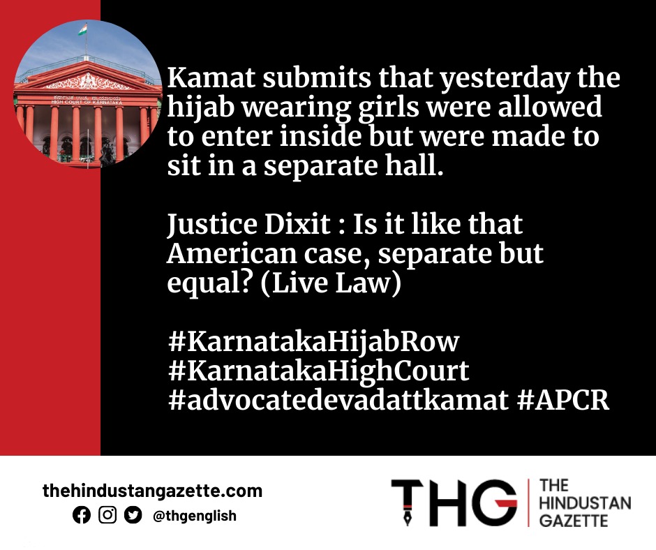 Hijab Row Glimpses of Senior Advocate Devadutt Kamat arguments in Karnataka High court