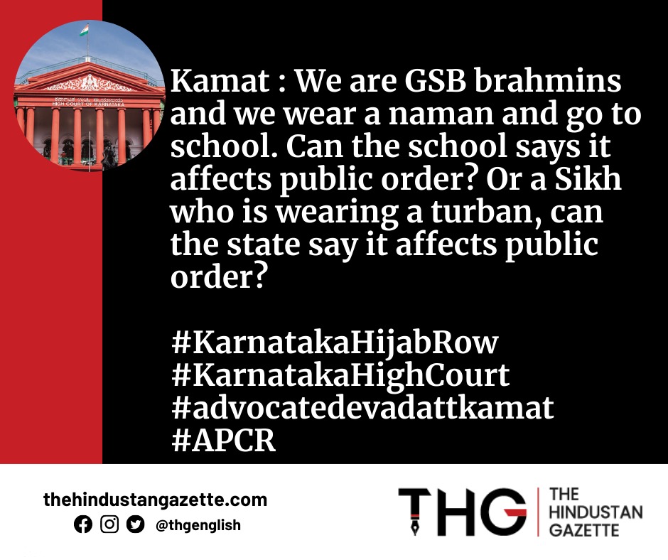 Hijab Row Glimpses of Senior Advocate Devadutt Kamat arguments in Karnataka High court