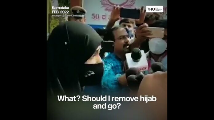Hijab row: Muslim supervisor suspended in Rajajinagar for wearing hijab