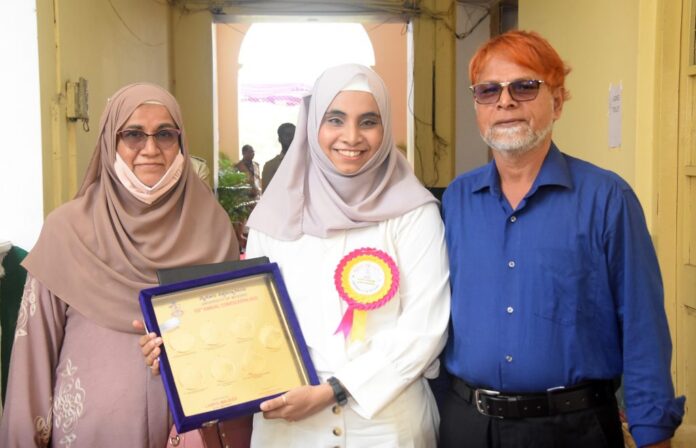 Hijabi student bags 7 gold medals at University of Mysore