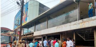 Udupi: Unauthorised Hotel building belonging to SDPI district president demolished