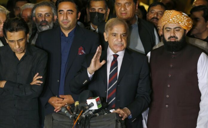 Shehbaz Sharif, opposition leader, elected Pakistan's new PM