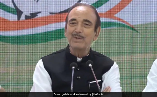 Veteran Congress leader Ghulam Nabi Azad quits Congress, resigns from all posts
