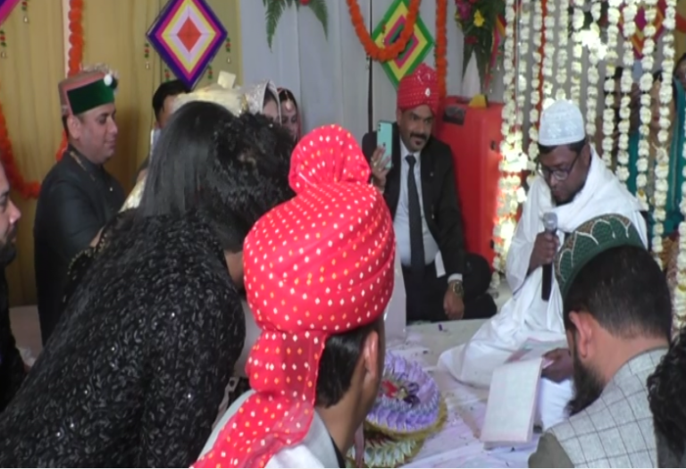 Nikah in the premises of the temple- Muslim couple’s amicable move