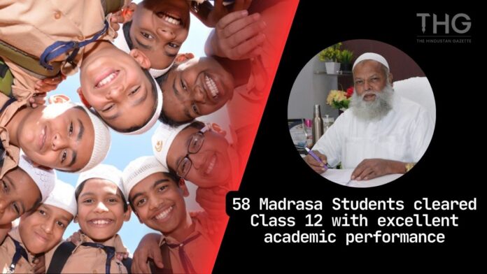 58 Madrasa Students cleared Class 12 with excellent academic performance