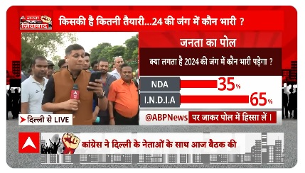 ABP Poll shows INDIA alliance ahead of NDA for 2024 General Assembly Elections