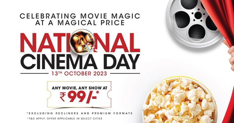 Save your seats for National Cinema Day: Movie tickets are available at Rs 99