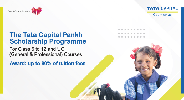 Tata Capital Pankh Scholarship 2023-2024 announced Online Application; click here to know