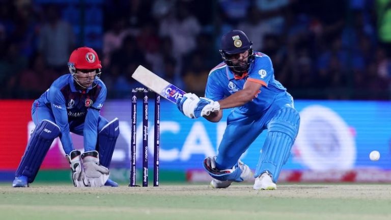 World Cup 2023 India Vs Afghanistan Highlights India Demolishes Afghanistan by 8 Wickets