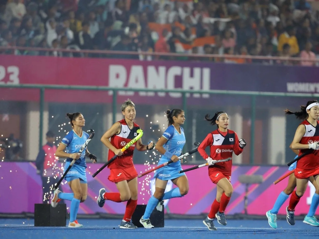 Women’s Asian Champions Trophy Villagers given LED screens to see