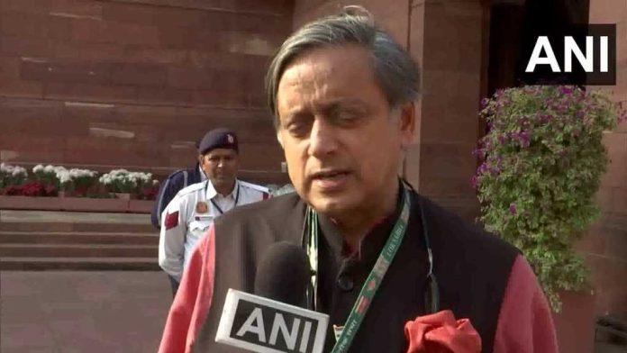 Congress MP Shashi Tharoor