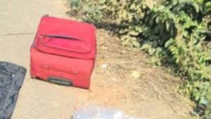 A woman's severed body parts were found in a suitcase found on the side of the road!