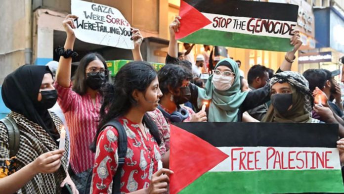 Bengaluru Rally Condemns Israeli Aggression, Demands Indian Action