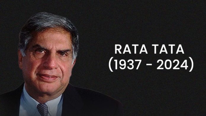 Ratan Tata Passes Away at 86, Marking the End of an Era in Indian Industry